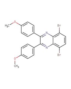 Astatech 5,8-DIBROMO-2,3-BIS(4-METHOXYPHENYL)QUINOXALINE; 0.2G; Purity 95%; MDL-MFCD21362481